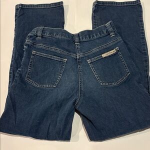 Calvin Klein Denim Jeans with White Label Girls size 10